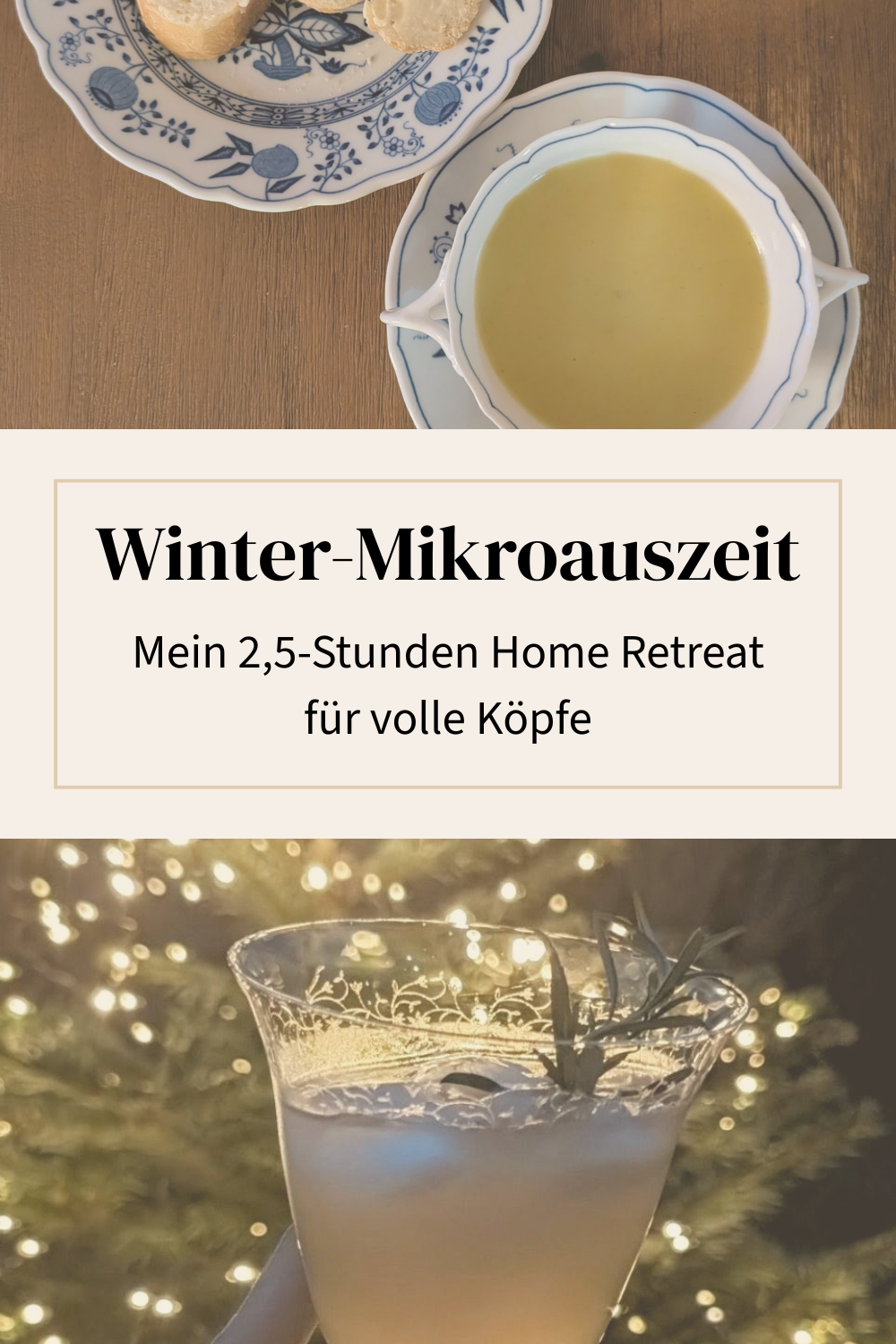 Winter-Mikroauszeit für volle Köpfe
