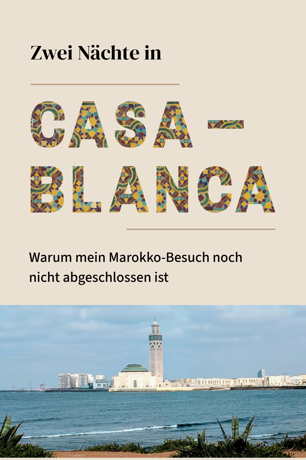 Zwei Nächte in Casablanca